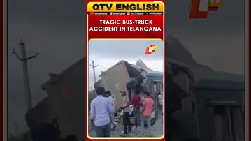 Telangana | CM Revanth Reddy Orders Immediate Relief After Fatal TGSRTC Bus-Truck Accident