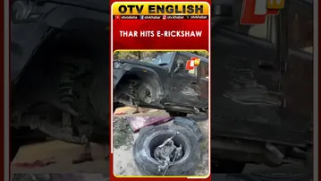 Four Injured As Thar Hits E-Rickshaw In Noida; Driver Nabbed | OTV