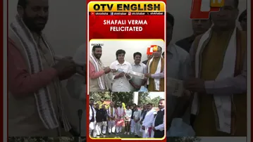 Shafali Verma Felicitated By Haryana CM For World Cup Triumph