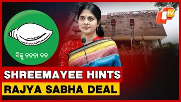 Shreemayee Mishra Hints at Rajya Sabha Deal As BJD Suspends 2 MLAs