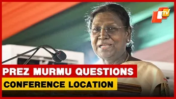 President Droupadi Murmu Questions Santal Conference Location | OTV