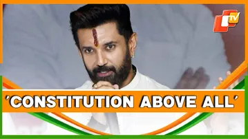 Delhi | Chirag Paswan Urges Unity, Calls Constitution Supreme On Republic Day