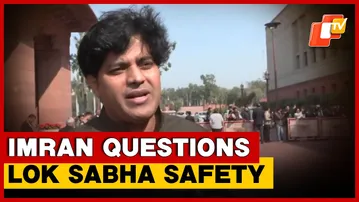 MP Imran Pratapgarhi Questions Government Over Lok Sabha Safety