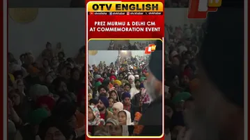 Droupadi Murmu & Rekha Gupta Mark Guru Tegh Bahadur’s 350th Martyrdom Anniversary At Red Fort