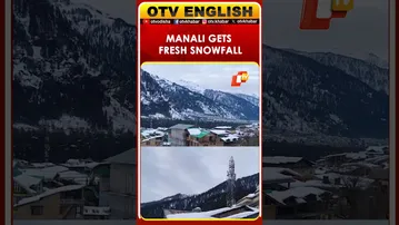 Manali Gets Fresh Snowfall; IMD Forecasts 0°C & Light Rain