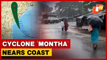 Cyclone ‘Montha’ Nears Kakinada Coast; Odisha Braces For Severe Gusts, Heavy Rainfall