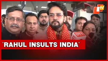 BJP MP Anurag Thakur Slams Rahul Gandhi For Insulting India