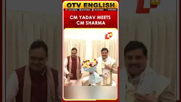 MP CM Mohan Yadav Meets Rajasthan CM Sharma In Jaipur For Summit