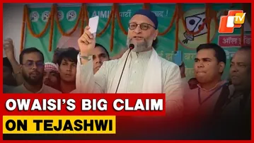 AIMIM Chief Owaisi Accuses Tejashwi Of ‘Insulting Minorities’ In Seemanchal | Bihar