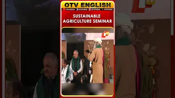 Union Minister Shivraj Chouhan, Sadhguru At Sustainable Agriculture Seminar