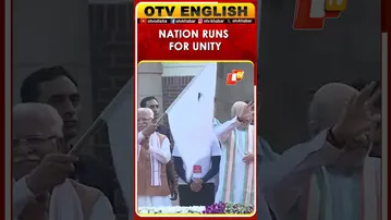 Amit Shah Flags Off ‘Run For Unity’ In Delhi On Sardar Patel Jayanti