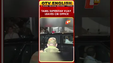 TVK Chief Vijay Leaves CBI Office In Delhi After Stampede Probe | OTV
