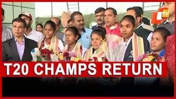 Odisha’s Golden Girls Return to Hero’s Welcome After T20 World Cup Triumph