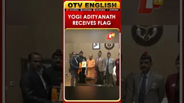UP CM Yogi Adityanath Presented Flag, Released Book On Armed Forces Flag Day