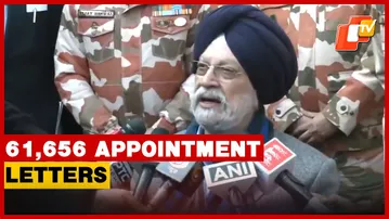 Hardeep Puri: 61,656 Rozgar Mela Letters, Security Forces Focus