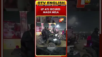 Prayagraj UP: UP ATS Monitors Magh Mela Ekadashi Holy Dip Security