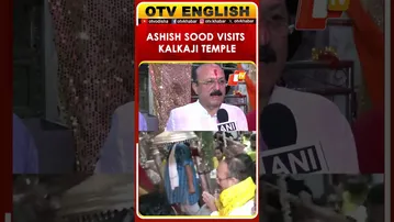 Delhi Minister Ashish Sood Offers Prayers At Kalkaji Temple For Citizens' Well-Being
