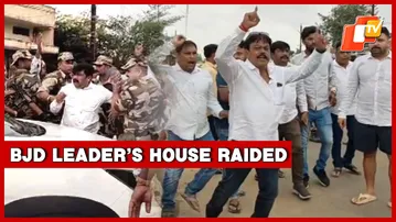Tension In Nuapada As Police Raid House Of BJD Star Campaigner Pritiranjan Gharai I Odisha