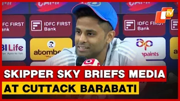 Captain Surya Kumar Yadav's Press Briefing Ahead Of IND Vs SA T20 At Barabati Stadium In Cuttack