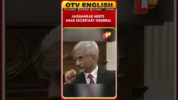 EAM Jaishankar Met League Of Arab States Secretary General