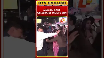 Fans Celebrate India’s ICC Men's T20 World Cup 2026 Win Outside Mumbai’s International Airport