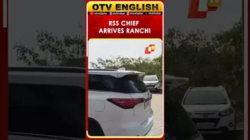 RSS Chief Mohan Bhagwat Arrives For Tribal Dialogue In Ranchi