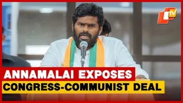 K. Annamalai Slams Mani Shankar Aiyar, Congress In Chennai Over Kerala | OTV