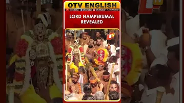 Lord Namperumal Appears Adorned For Thirumozhi Thirunal In Tamil Nadu