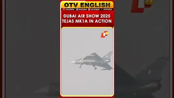 LCA Tejas Mk 1A Showcases Aerobatic Display At Dubai Air Show 2025