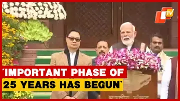 PM Modi Addresses Parliament Ahead Of Union Budge