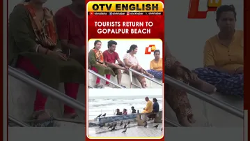 Normalcy Returns After Cyclone Montha, Tourists Visit Gopalpur Beach