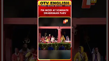 PM Narendra Modi Attends ‘Aum’ Chants At Somnath Temple