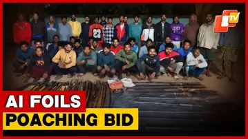 AI Surveillance Foils Major Poaching Bid In Similipal, 39 Poachers Arrested