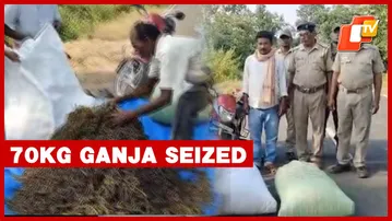 70kg Ganja Seized, One Smuggler Arrested During Police Raid