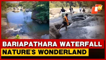 Tourists Flock Bariapathara Waterfall In Ganjam, Locals Seek Tourism Development