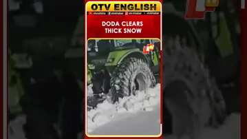 Doda, J&K: Snow Clearance Underway Amid Thick Snow