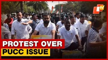 Youth Congress Gheraos Odisha Transport Minister’s Residence Over PUCC Issue