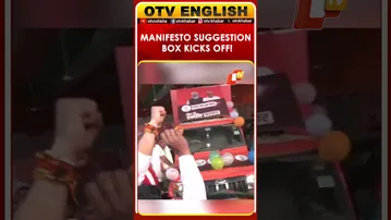 State BJP President Dilip Jaiswal Flagged Off The Vehicle And The Manifesto Suggestion Box  | OTV