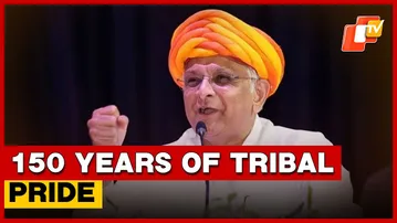 CM Bhupendra Patel Flags Off Tribal Pride March From Ambaji