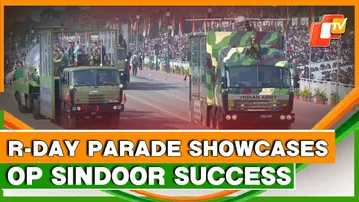 Operation Sindoor Tableau Showcases Military Success At Republic Day Parade