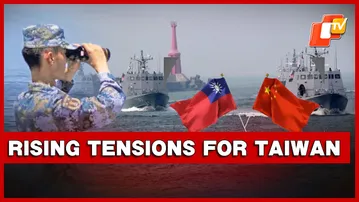 Taiwan Spots 9 Chinese Aircraft, 6 Naval Vessels Operating Near Strait Amid Tensions