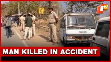 Speeding Truck Kills Man, Locals Block Khordha-Bolangir NH | OTV