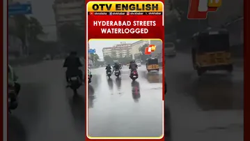 Heavy Rain Triggers Waterlogging In Several Parts Of Hyderabad