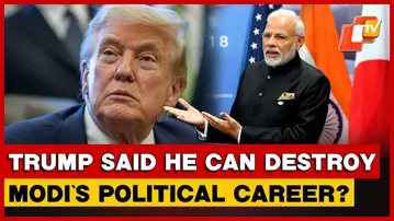 India Responds To Prez Trump’s ‘Doesn't Want To Destroy PM Modi's Political Career’ Statement