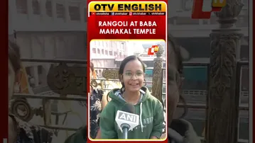 Ujjain | Rangoli Artists Craft Devotional Artwork Over 2 Days At Baba Mahakal’s Courtyard