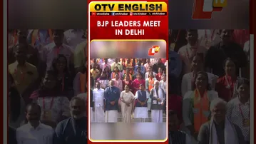 Rekha Gupta, Nitin Nabin Meet Kerala BJP Leaders At BJP Headquarters