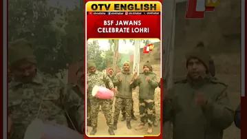 BSF Jawans Celebrate Lohri With Enthusiasm In Samba, J&K