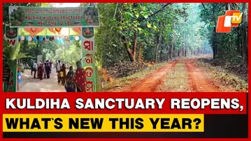 Kuldiha Sanctuary Opens With Fresh Attractions, Scenic Waterfalls & Deer From Nandankanan