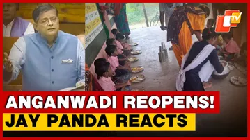 Anganwadi Reopens, Jay Panda Calls It A Positive Step