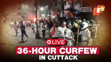 🔴LIVE | 36-Hour Curfew Remains In Force In Cuttack, Latest Visuals Following Clash